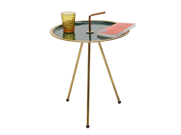 MIAMI - Round steel side table by KARE Design - view 3